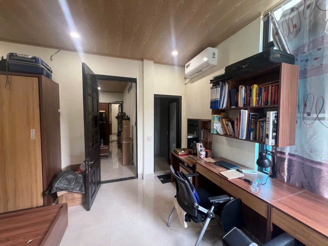 Nhà Ngọc Lâm 55m², 4 tầng, sát mặt phố sầm uất – phòng khép kín đang cho thuê ~30tr/tháng - ảnh 7